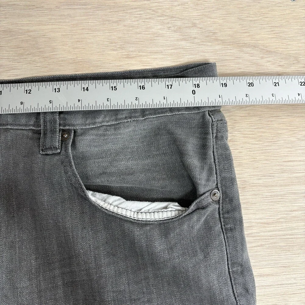 Ecko Unltd. Men's Skinny Fit Grey Denim Jeans Size 36 Vintage y2k